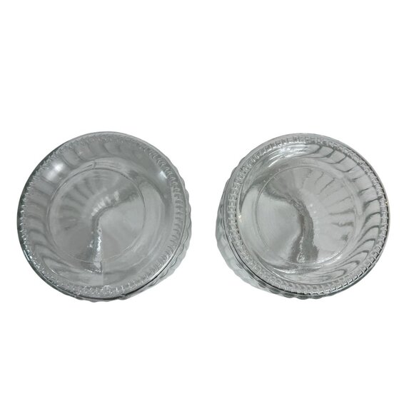 Rustic Red Rooster Glass Jars Set of 2 Ribbed Airtight Lid Farmhouse Kitchen VTG - Picture 5 of 14